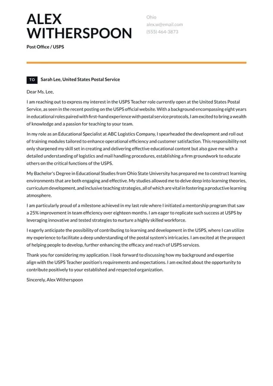 43205 cover letter postal job 6