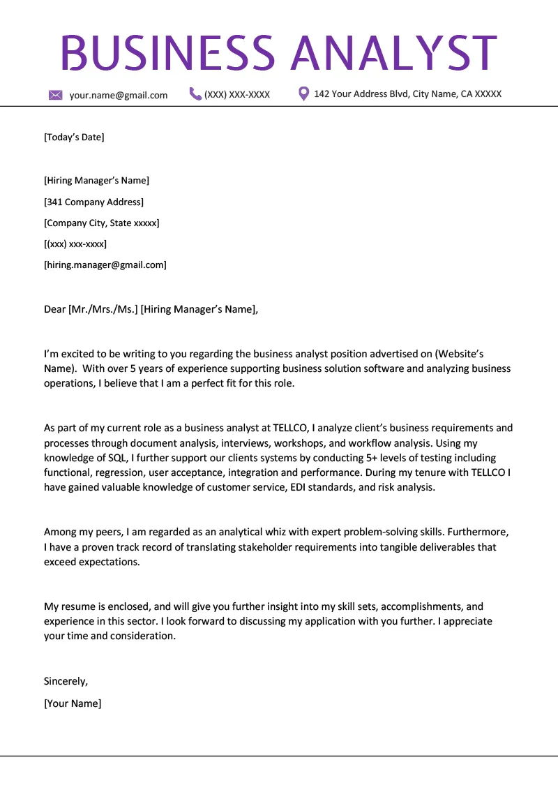 43208 business format cover letter