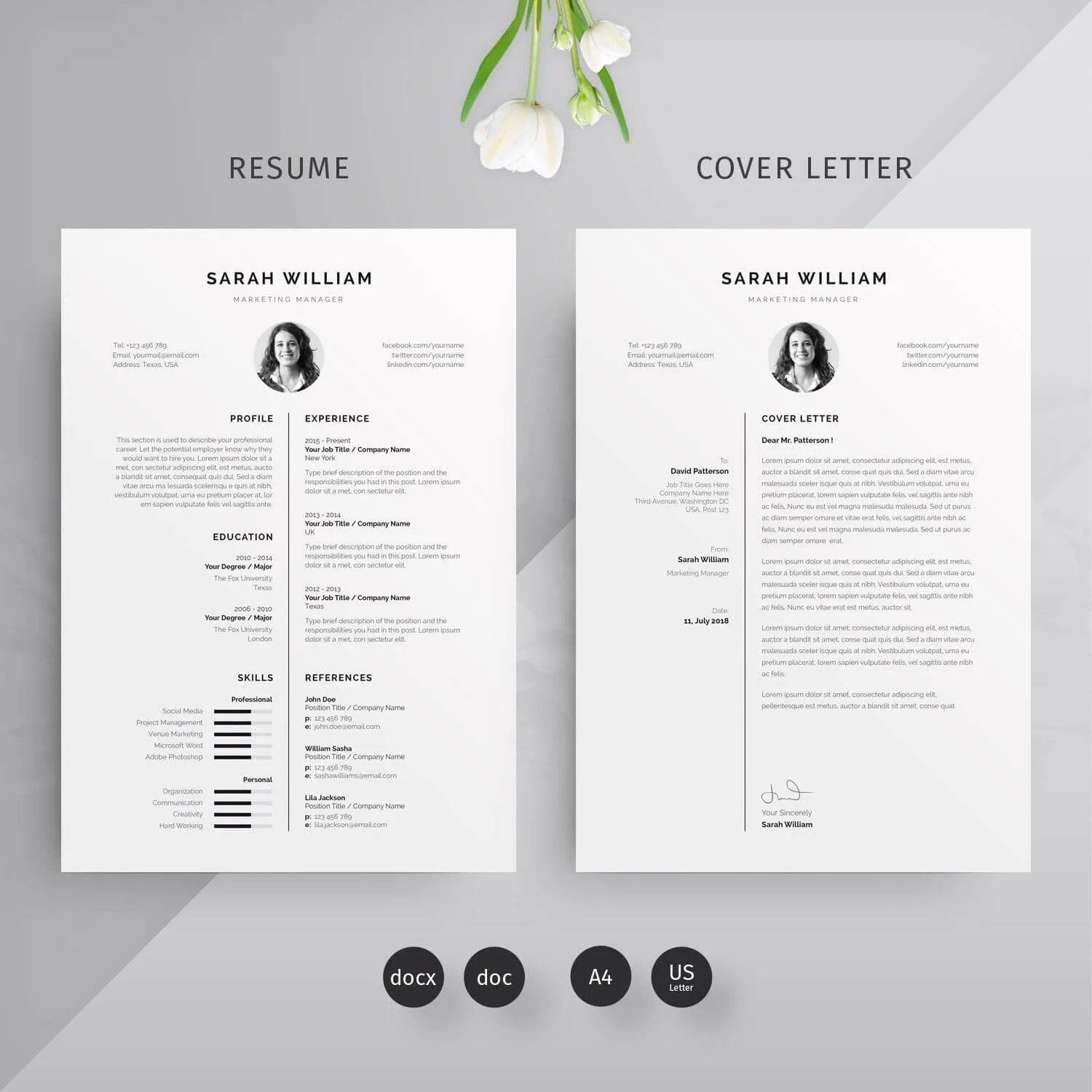 43229 cover letter template resources