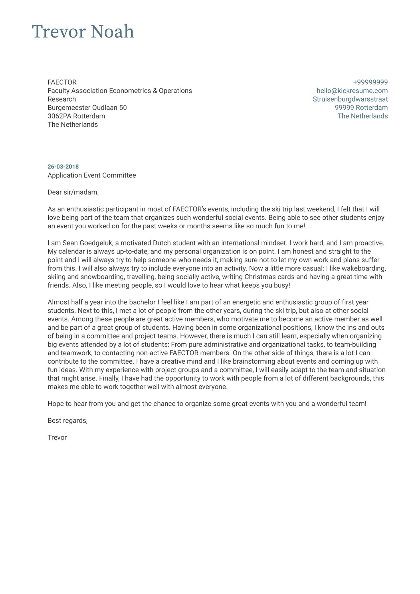 43236 cover letter format