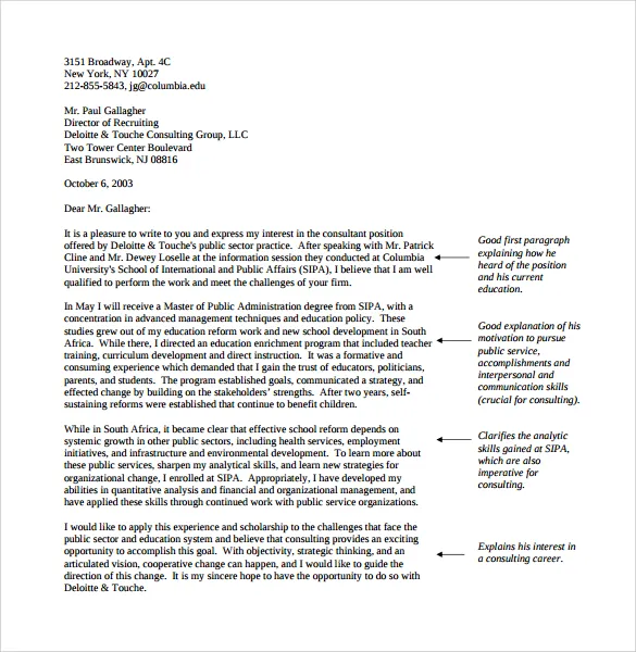 43242 it consulting cover letter header