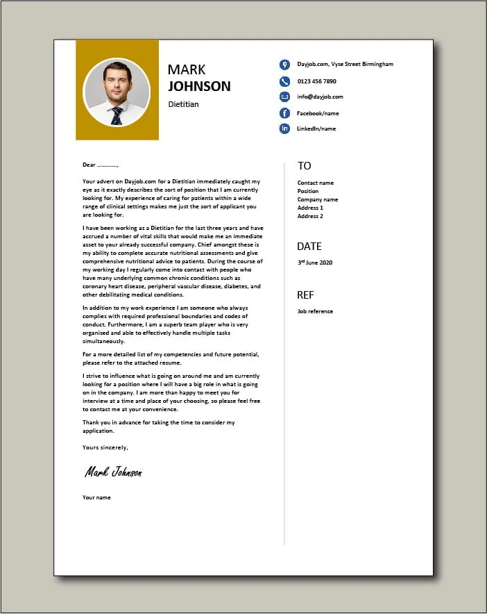 43273 dietitian resume skills