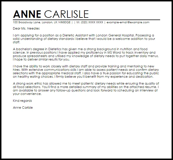 43273 tailor cover letter