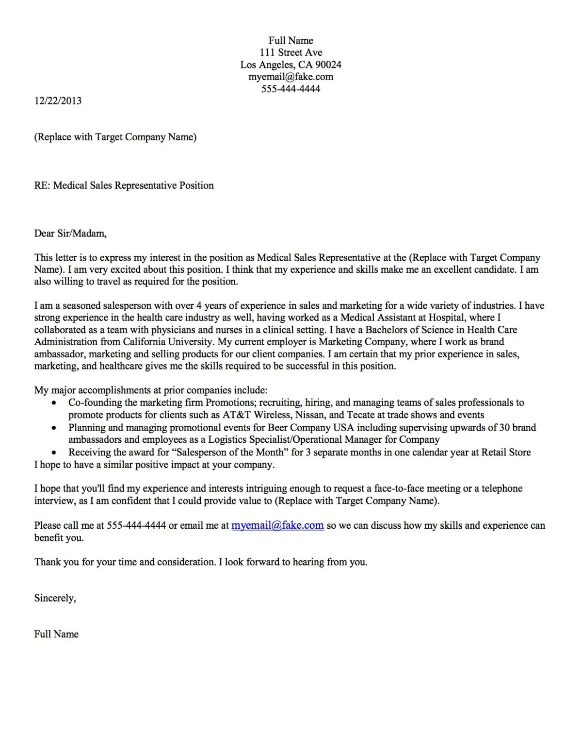 43284 cover letter formatting