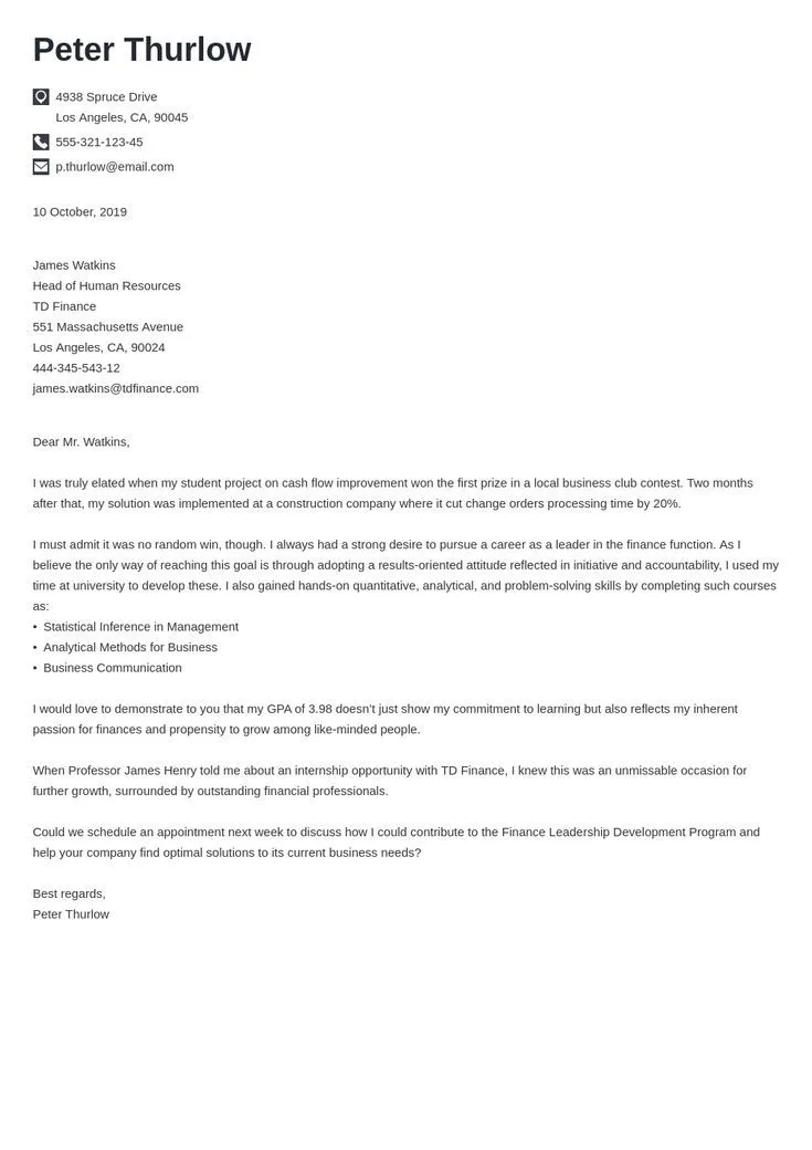 43301 formal cover letter