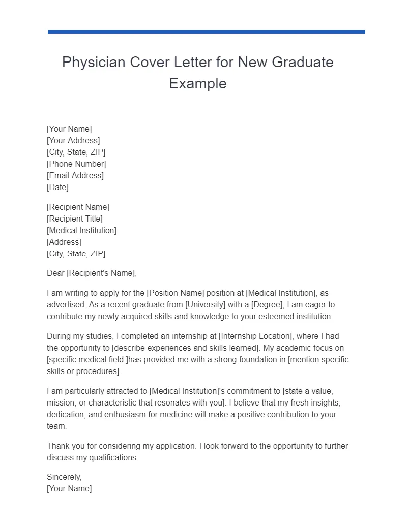 43306 physician cover letter example