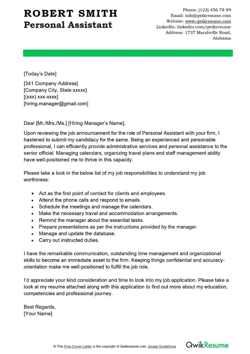 43309 personal assistant skills