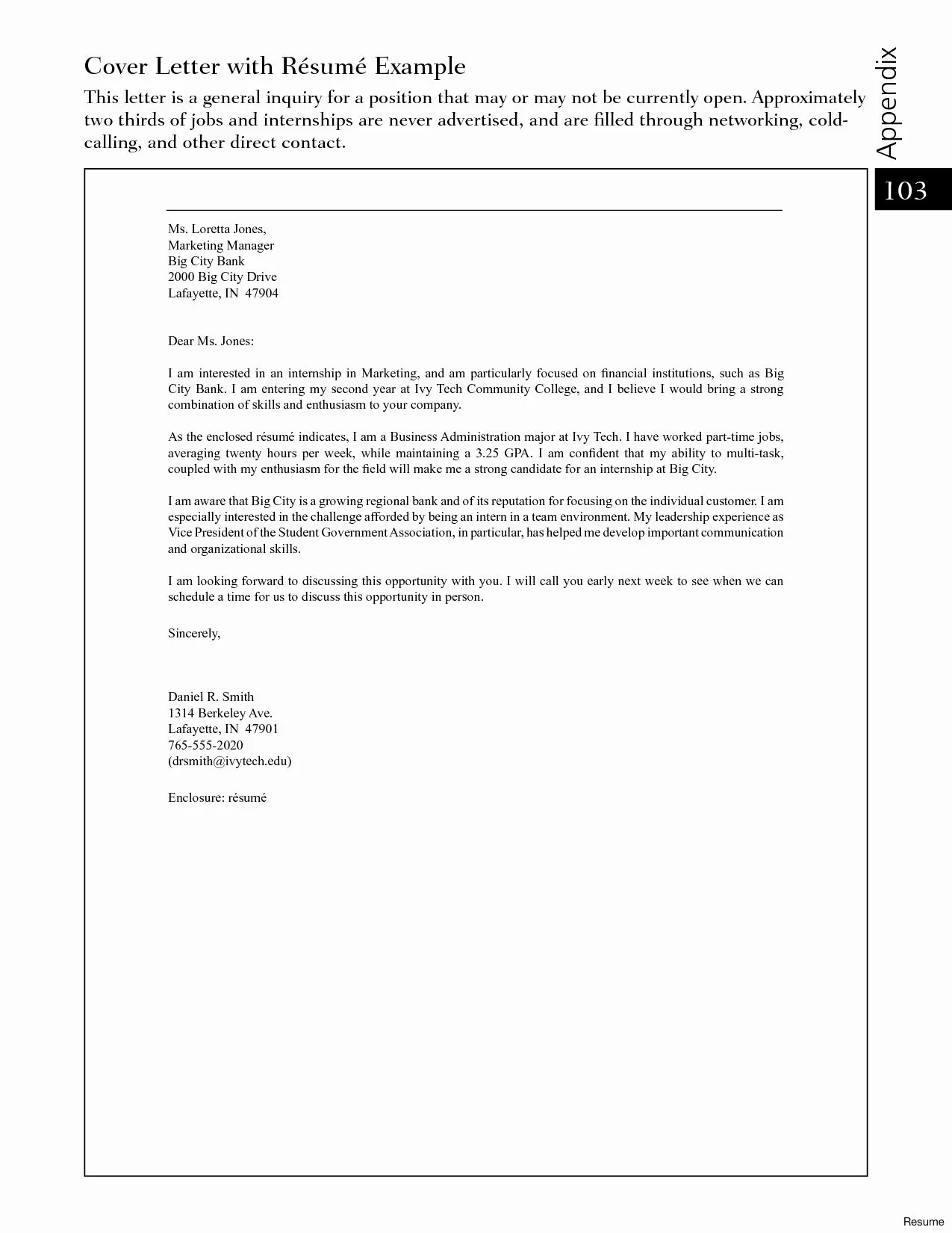 43311 cover letter adjunct faculty closing