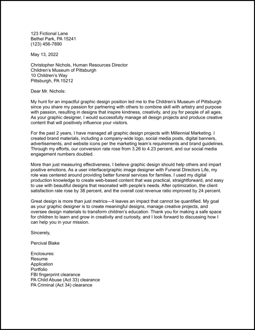 43315 cover letter header