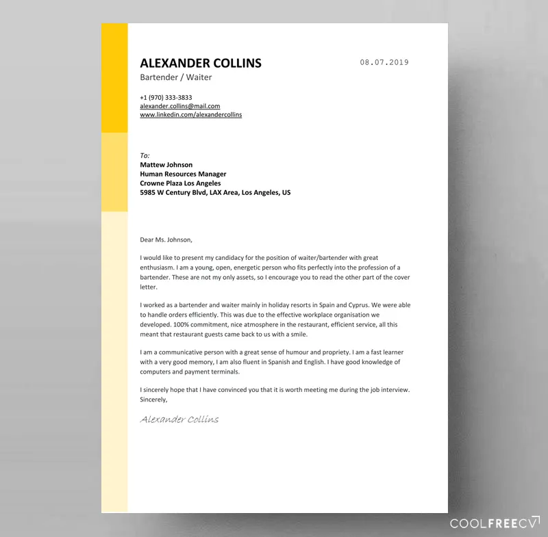 43317 cover letter formatting