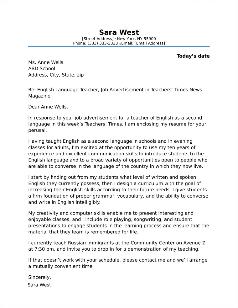 43323 esl cover letter body