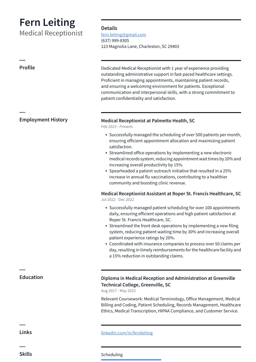 43337 medical receptionist cover letter image6