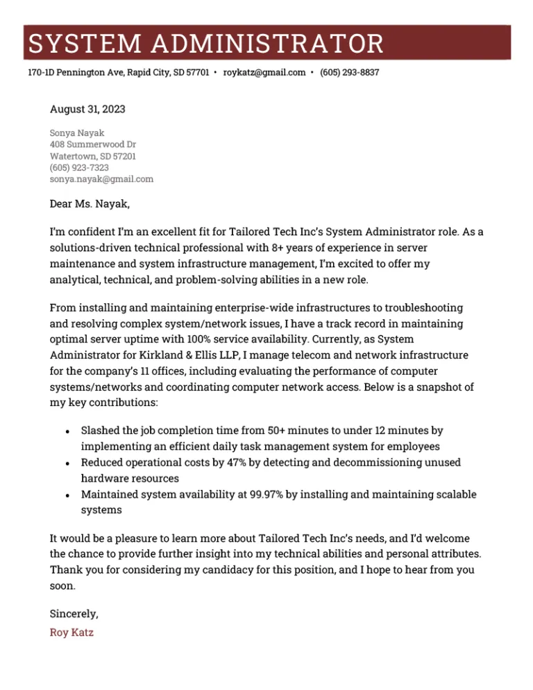 43338 system admin cover letter 1
