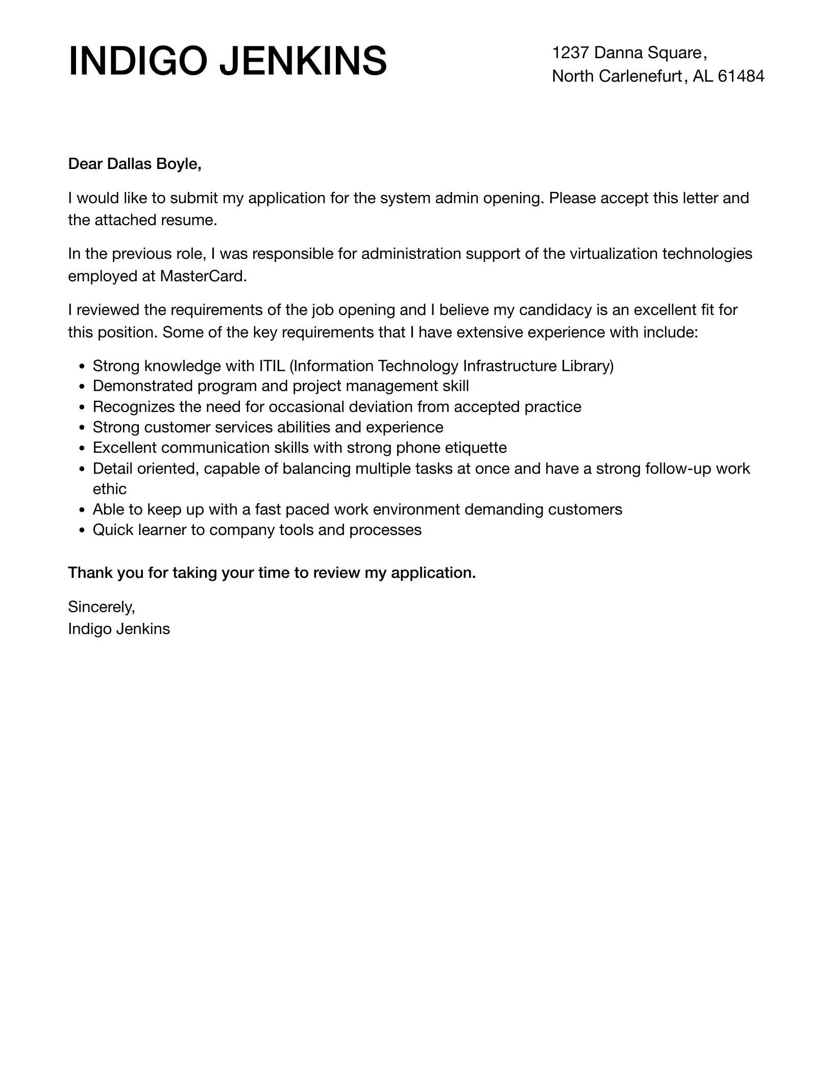 43338 system admin cover letter 4