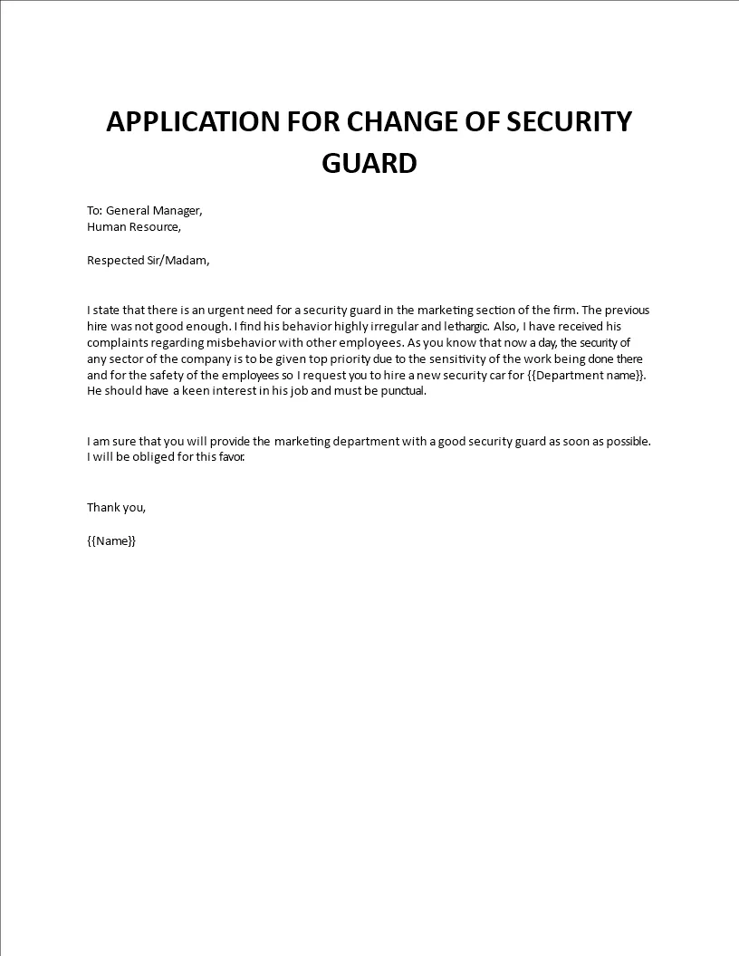 43344 security guard formatting