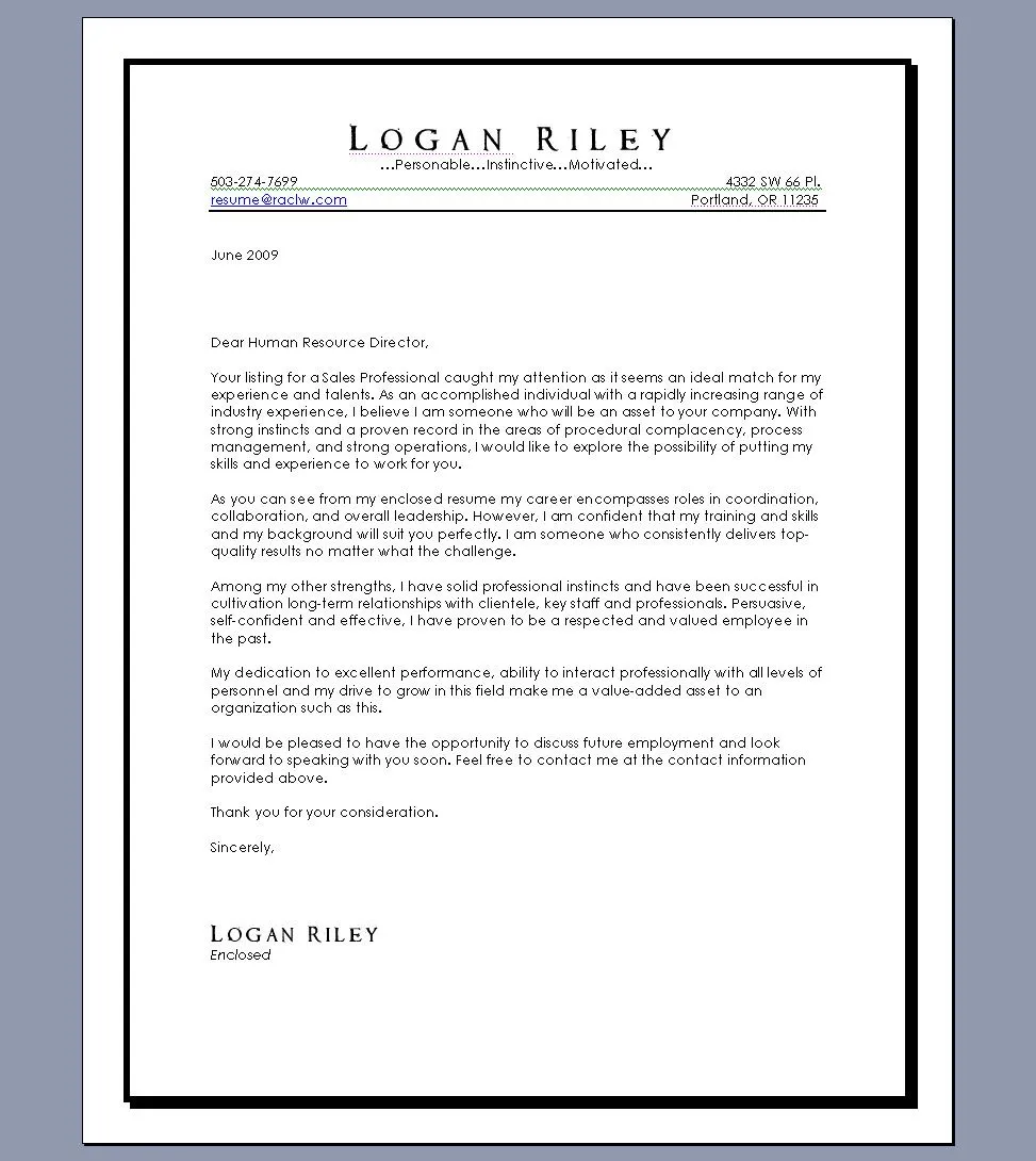 43352 cover letter writing