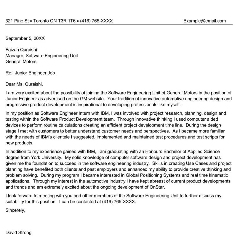 43366 project experience