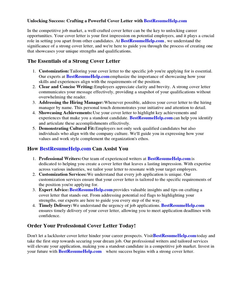 43367 cover letter writing