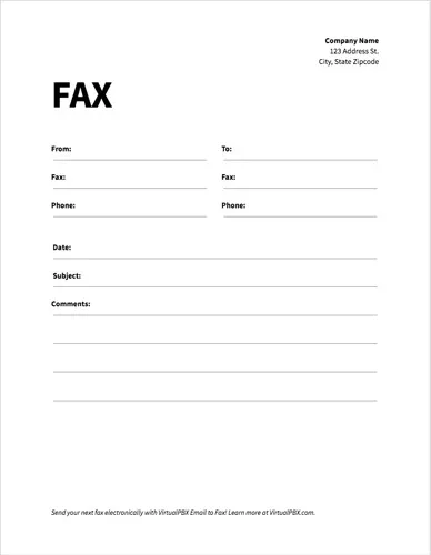 43380 fax cover letter formatting