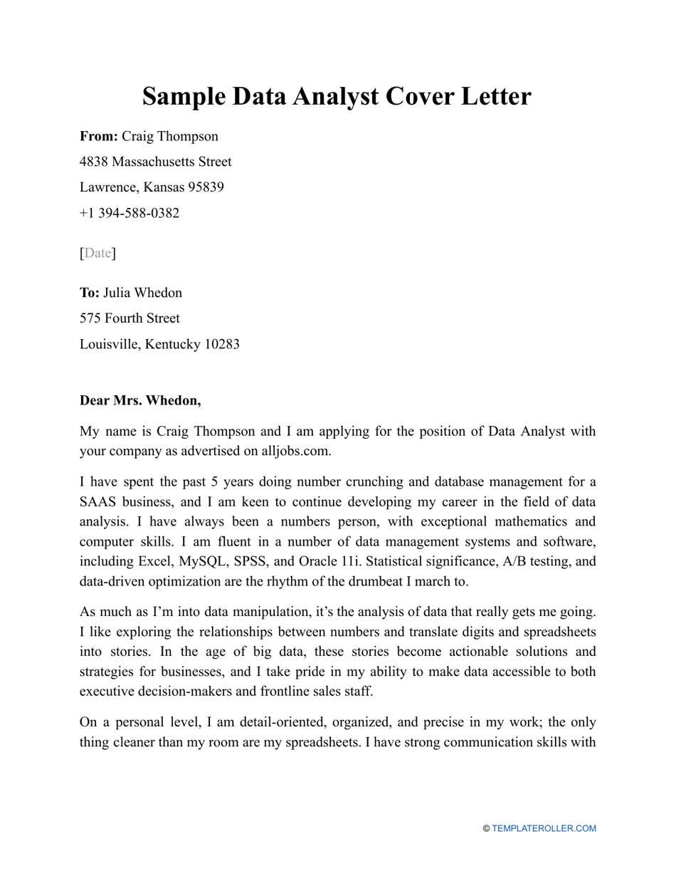 43385 data analyst achievements