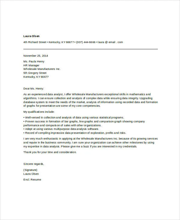 43385 tailoring cover letter