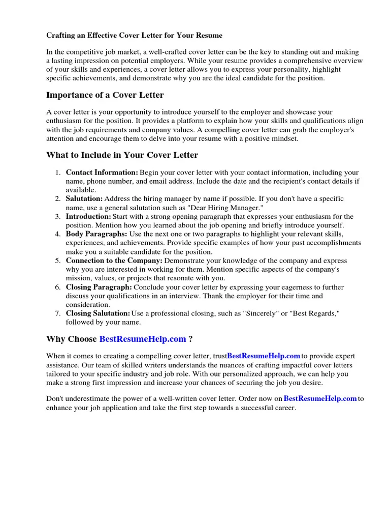 43428 cover letter writing