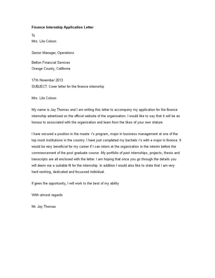 43434 cover letter formatting