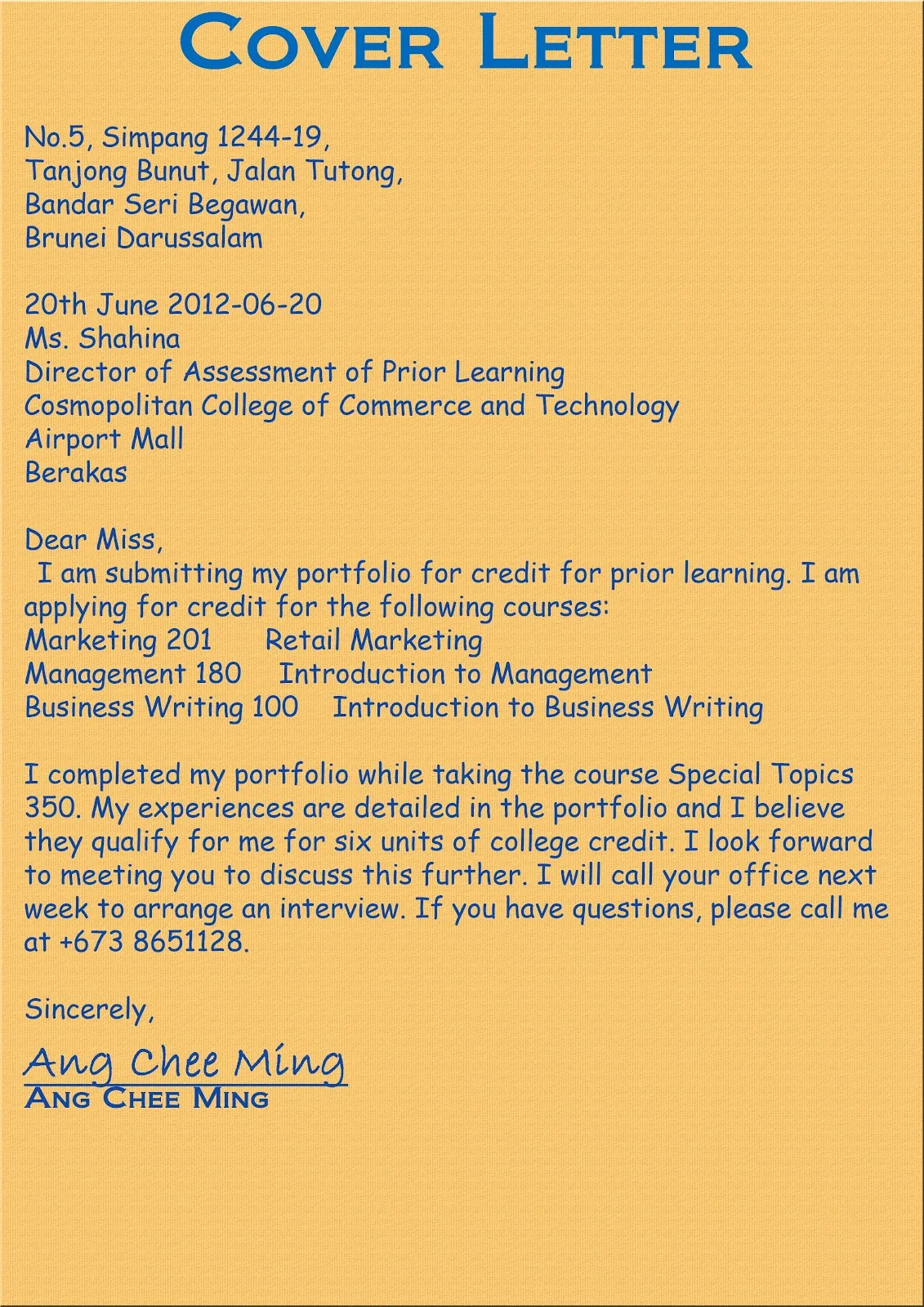 43436 cover letter portfolio 4