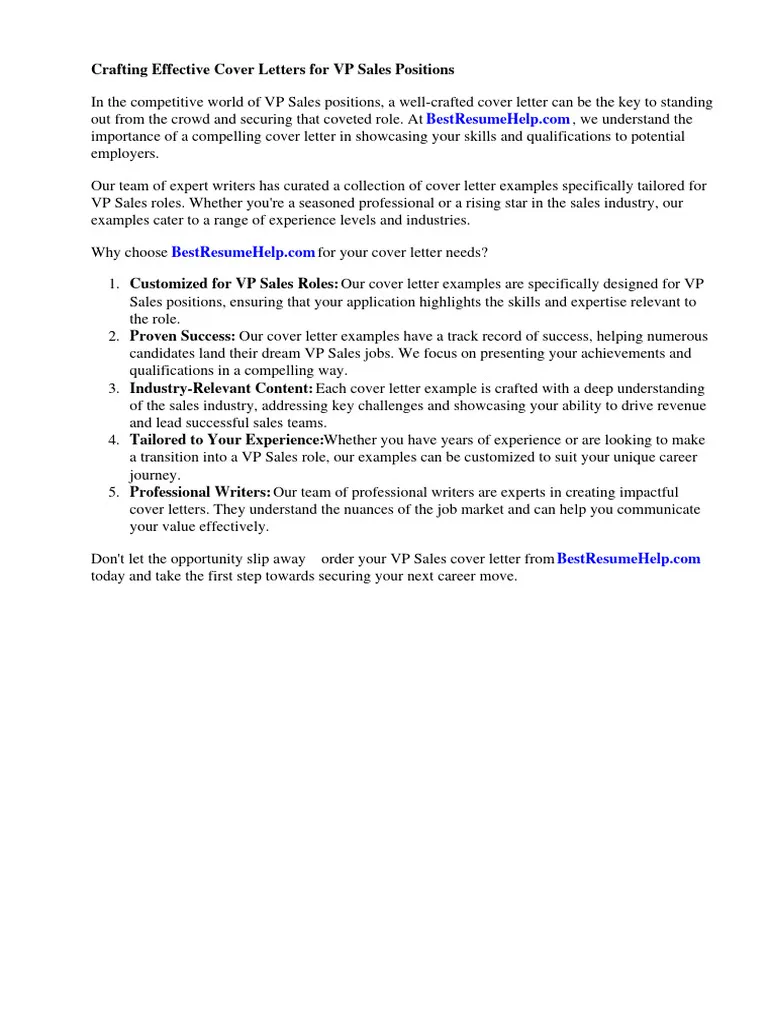 43440 sales vp cover letter achievements