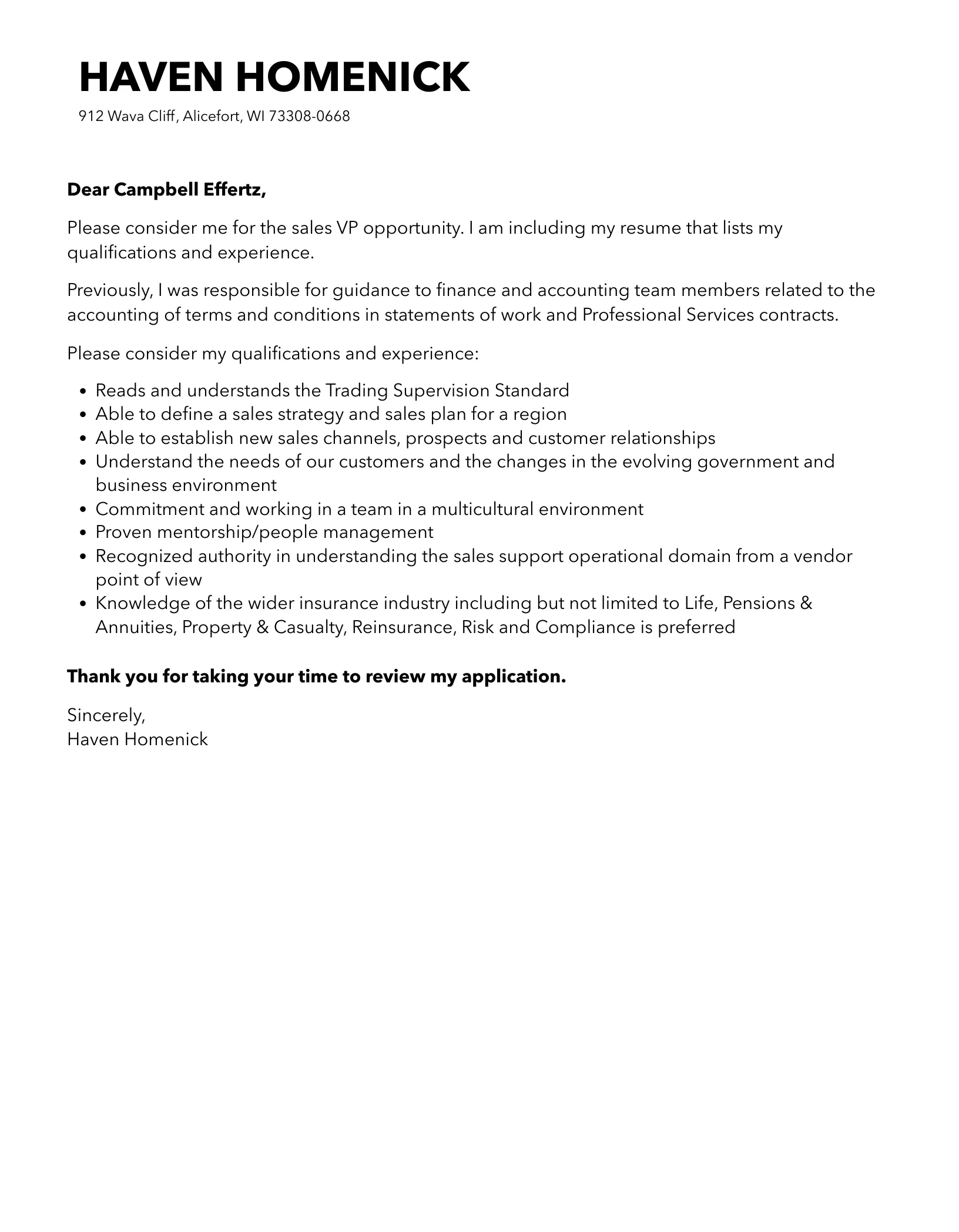 43440 sales vp cover letter sections