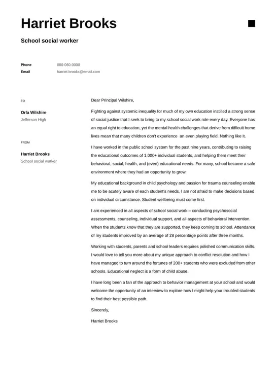 43447 social work tailoring