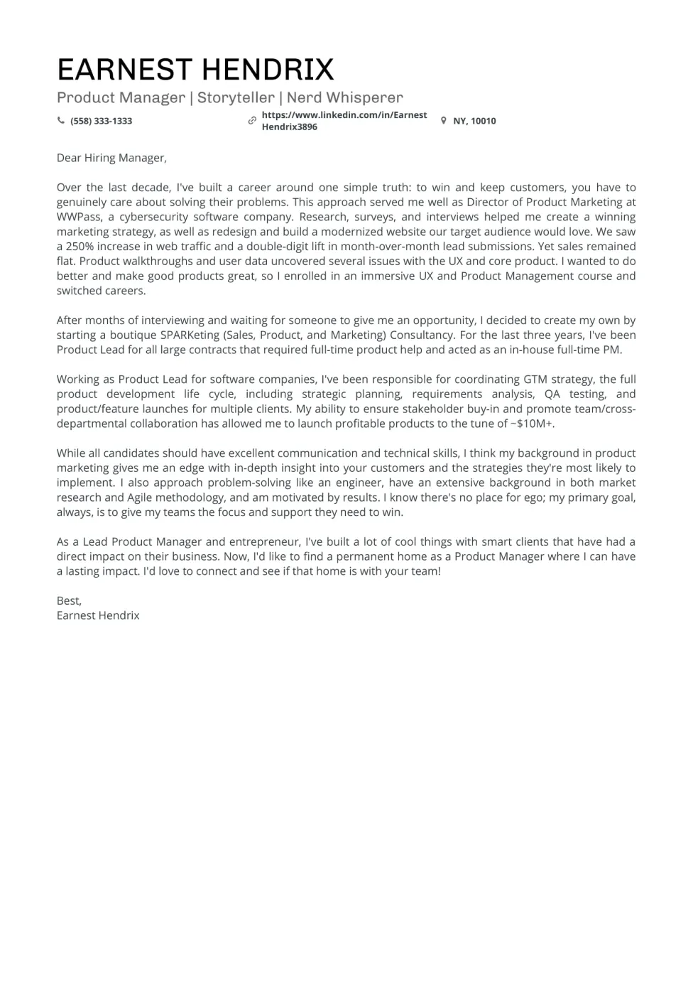 43448 cover letter header