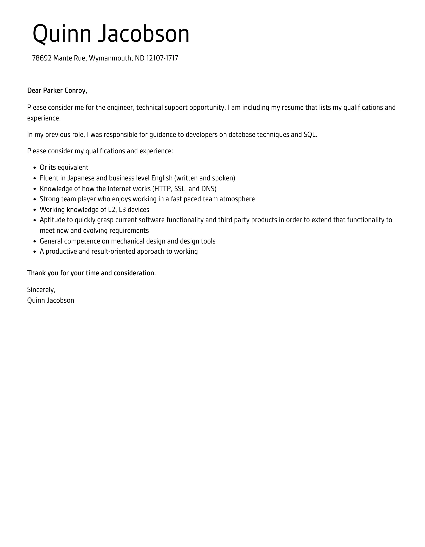 43456 quantify achievements cover letter