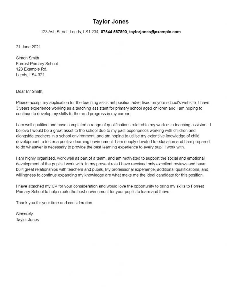 43458 teaching assistant cover letter 3