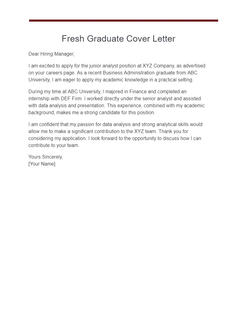 43471 graduate cover letter