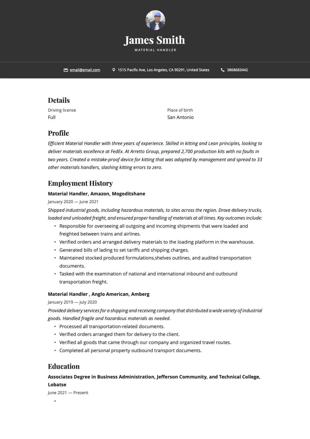 43525 material handler cover letter image5