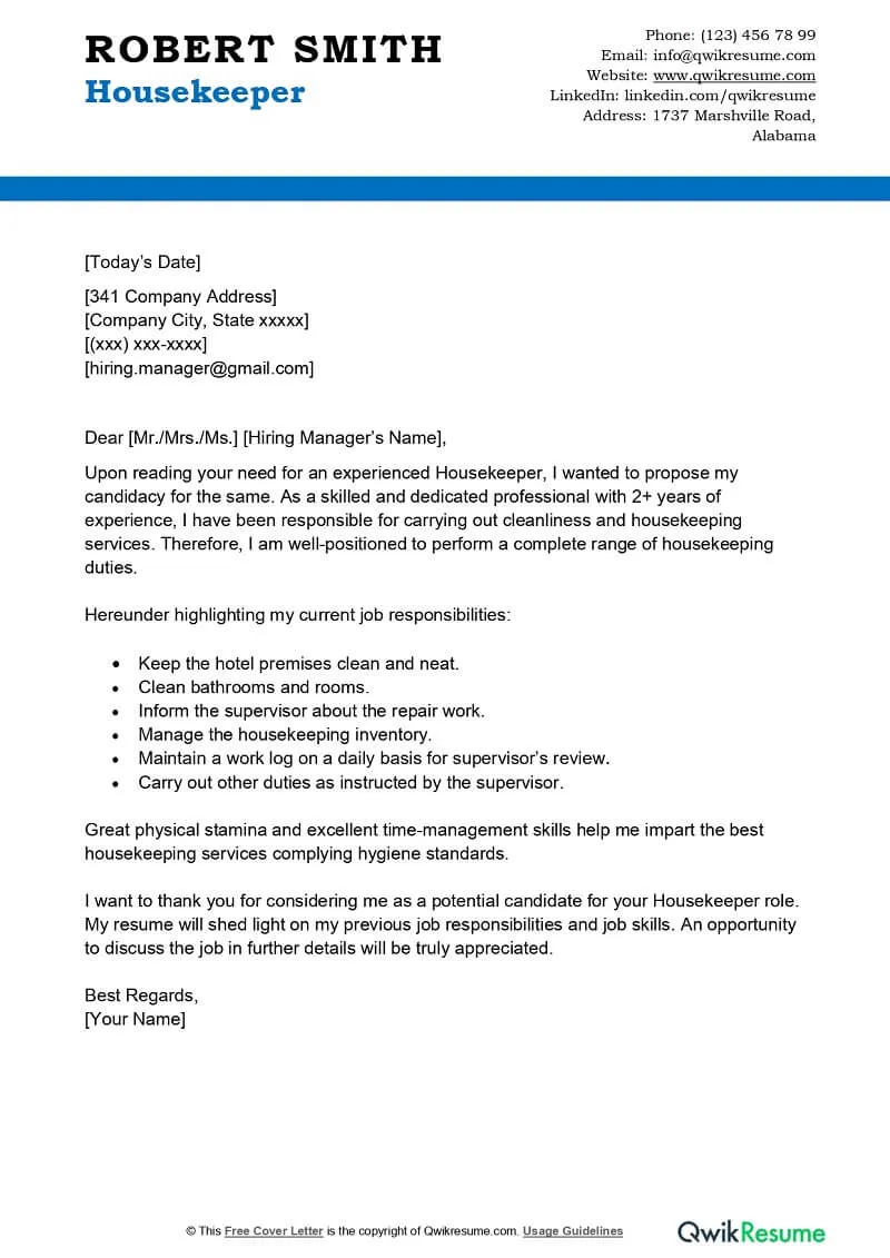 43536 reliable housekeeper