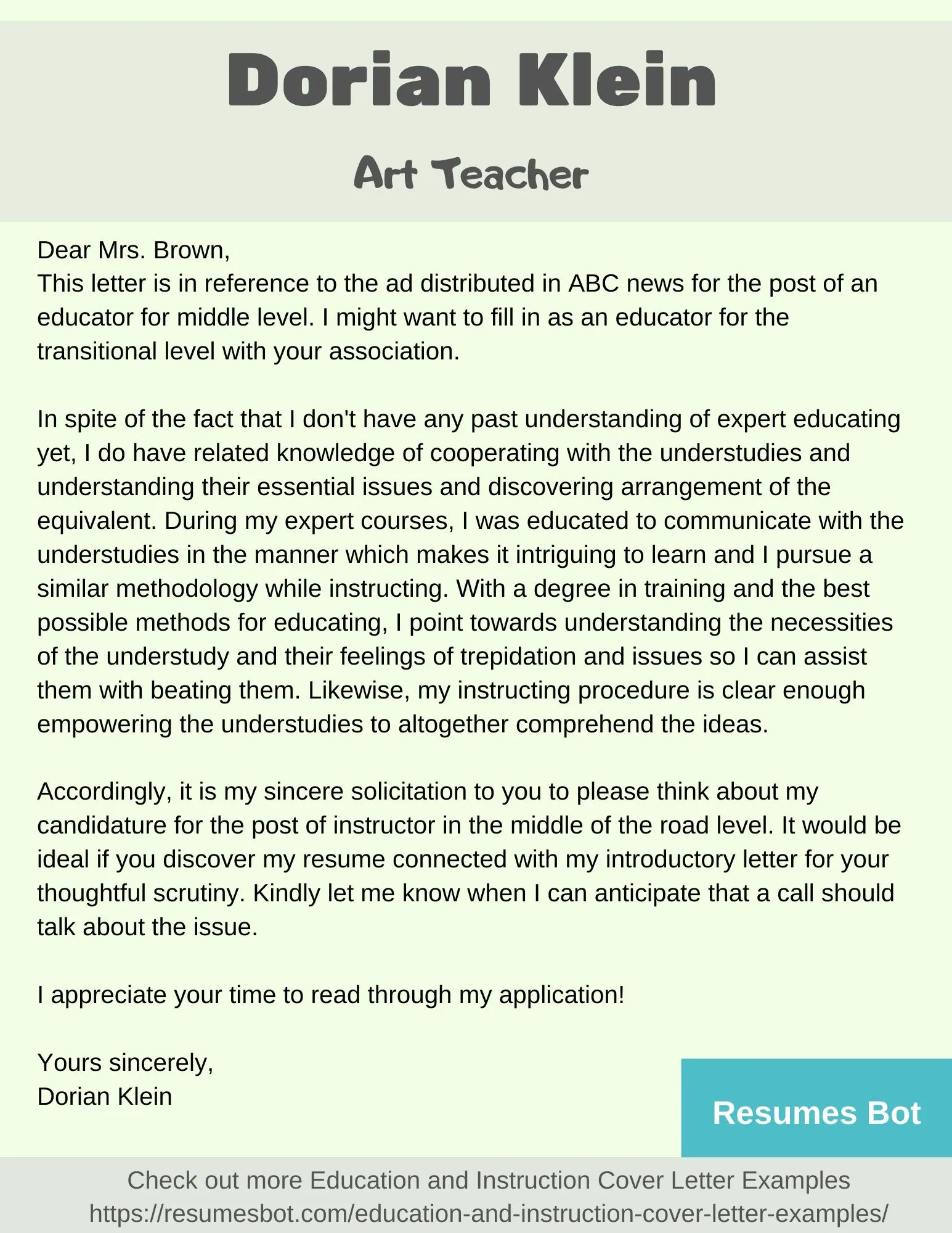 43541 art submission letter tips