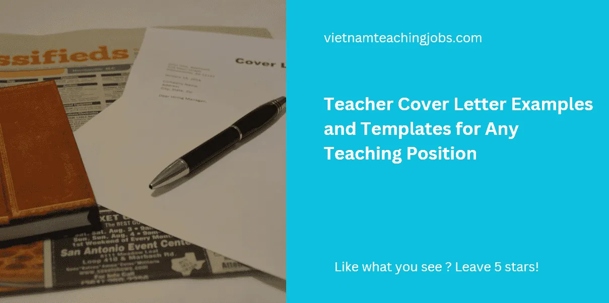43545 teacher cover letter skills