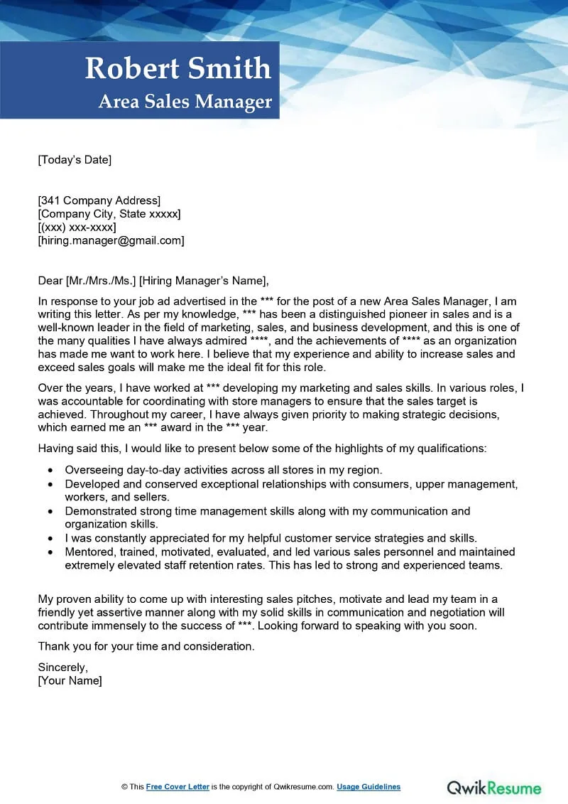 43549 sales manager achievements