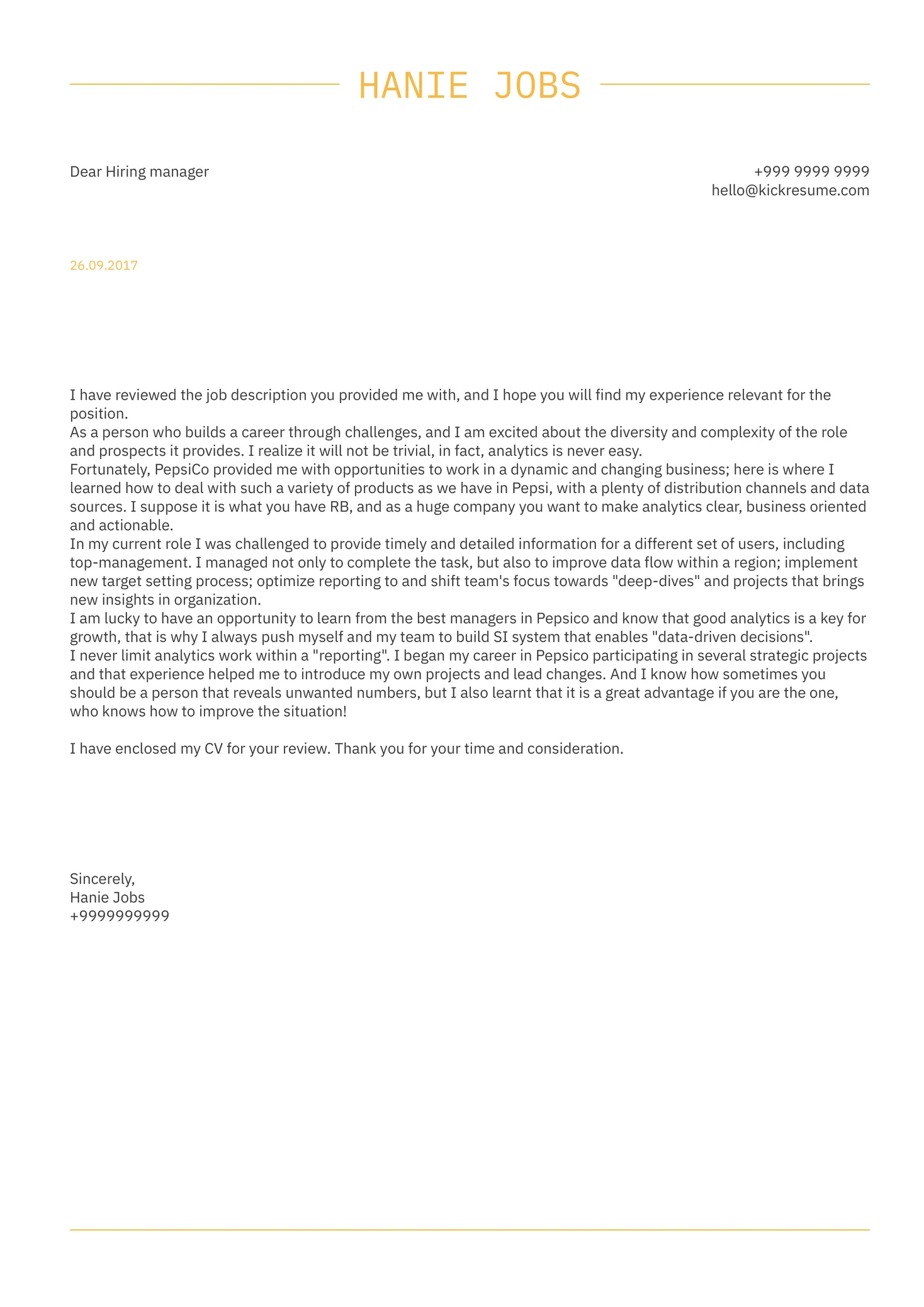 43549 tailoring cover letter