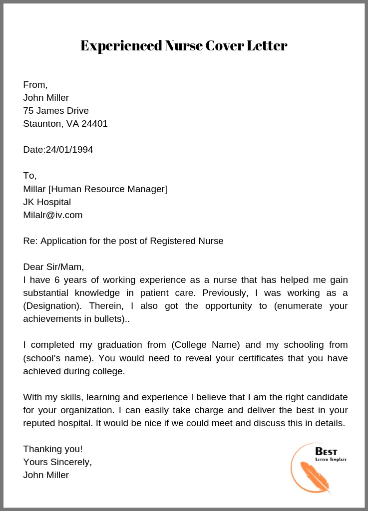 43551 nurse submitting application