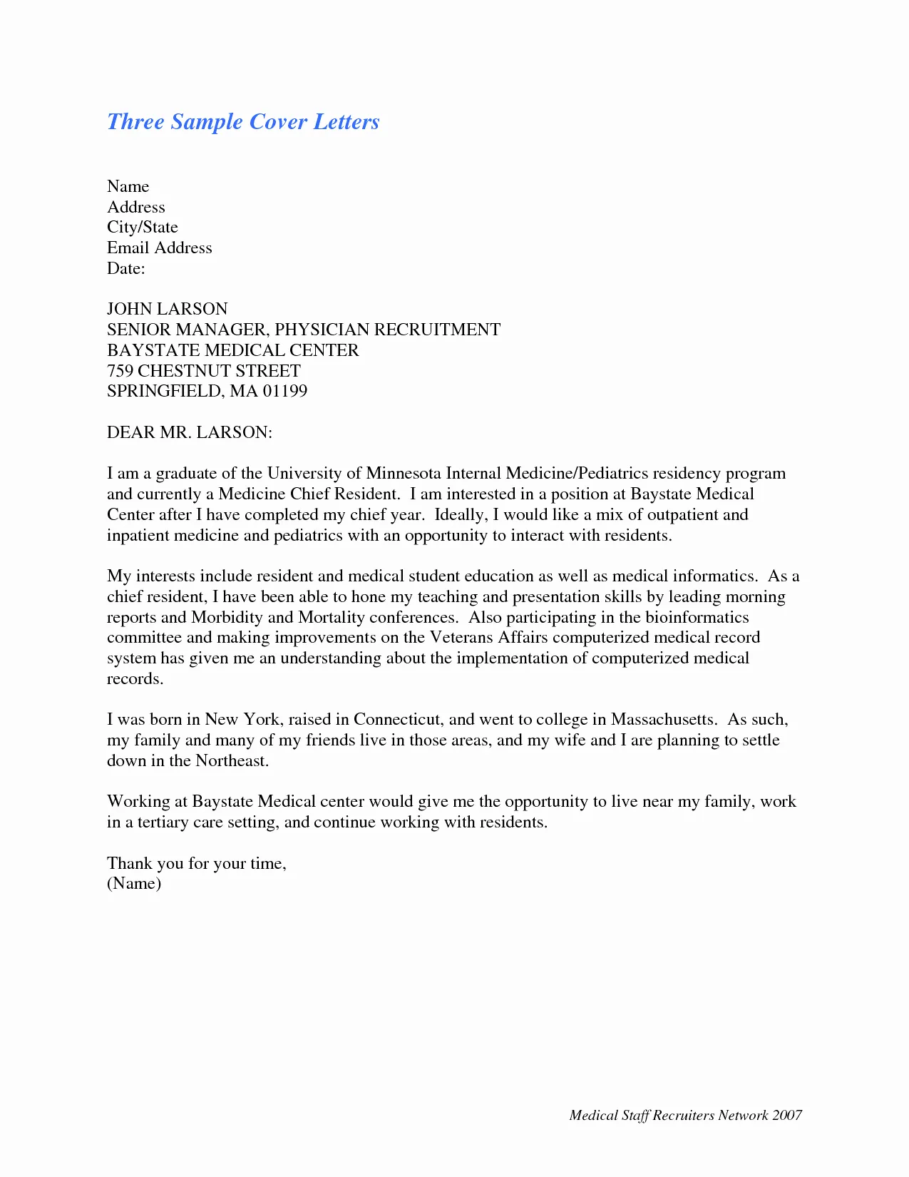 43564 professional cover letter