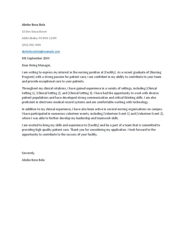 43571 cover letter writing