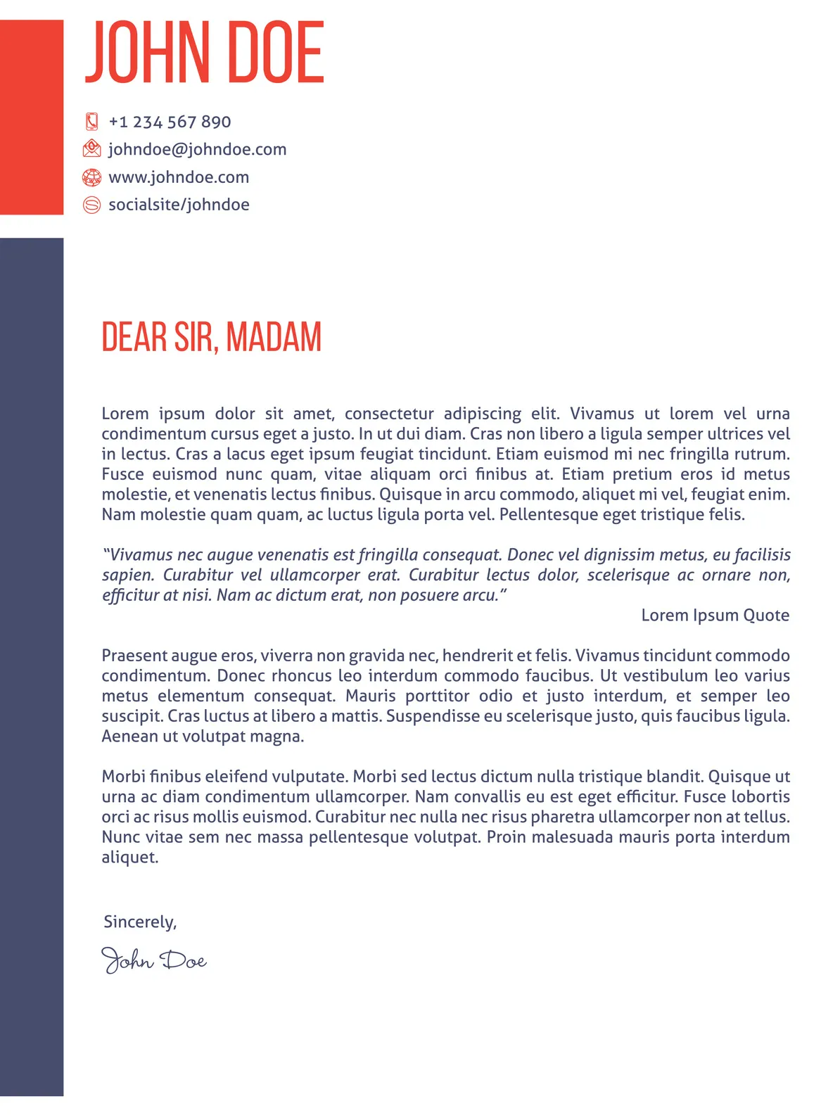 43574 cover letter formatting