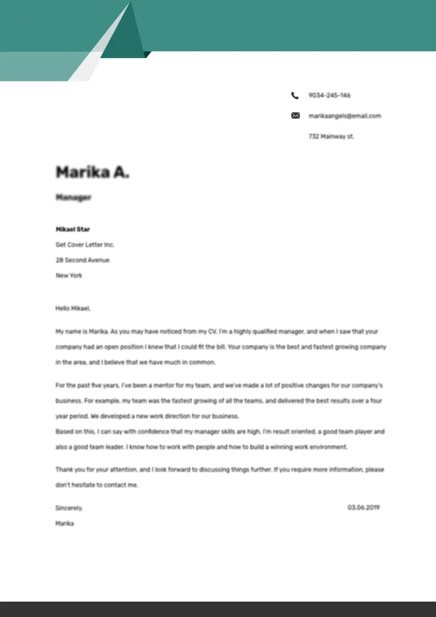 43584 physician assistant cover letter example