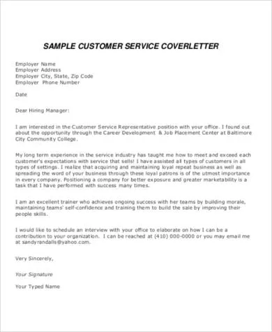 43588 cover letter quantifying achievements