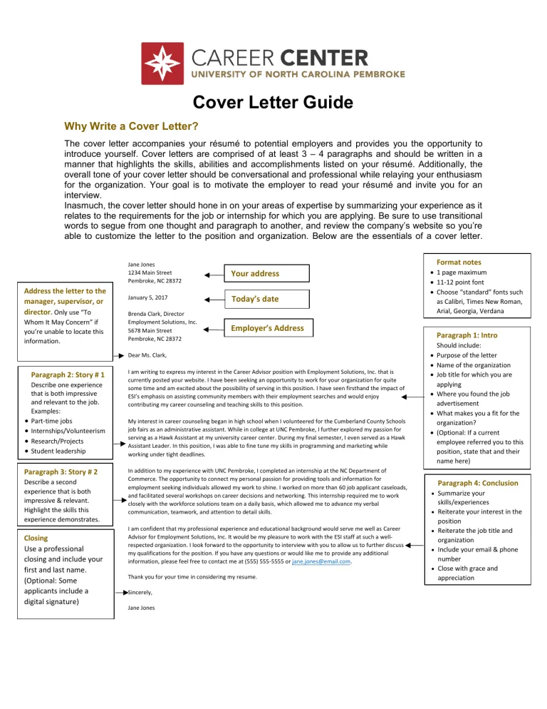43592 relevant skills cover letter