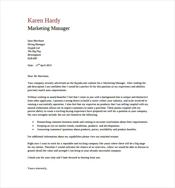 43597 cover letter mistakes