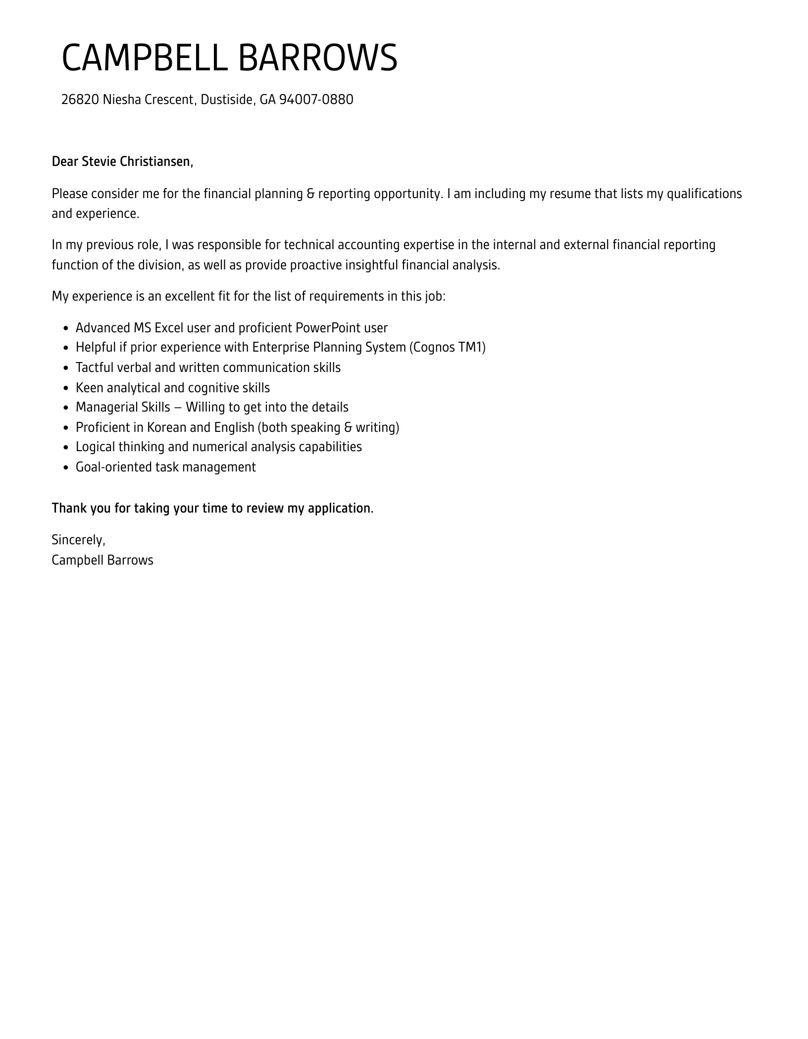 43618 quantifiable achievements